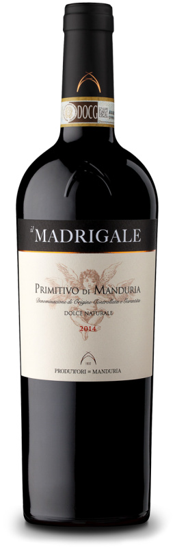 Produttori di Manduria Manduria Madrigale Primitivo di Manduria DOCG 15% 0,75l