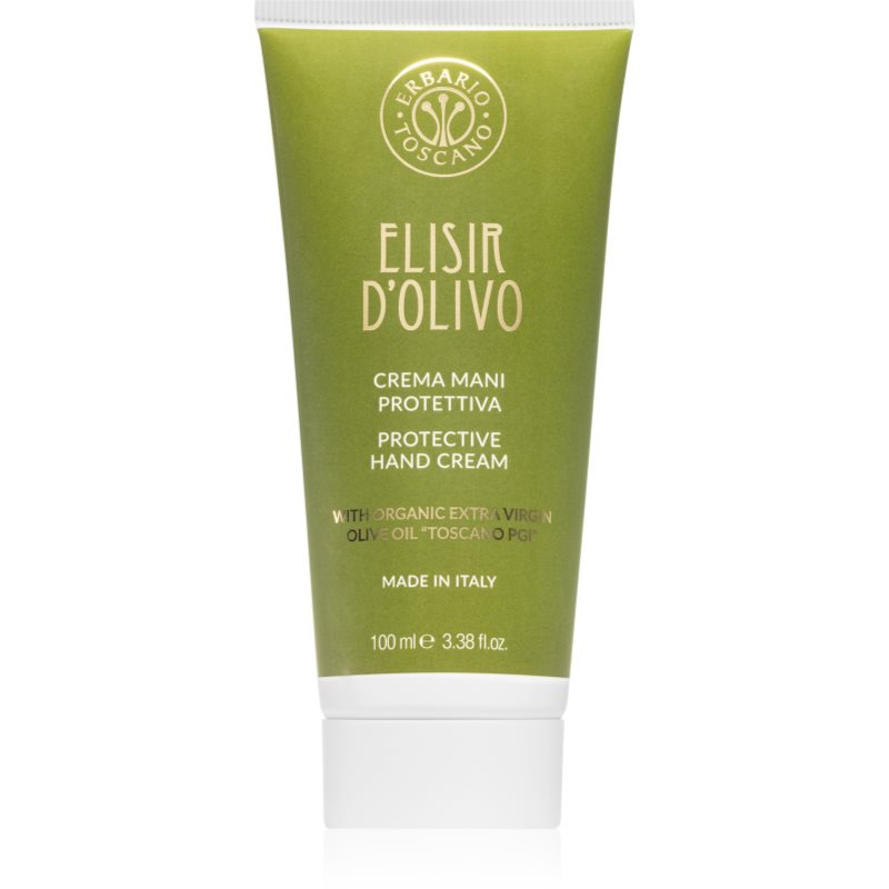 Erbario Toscano Elisir D'Olivo výživný krém na ruce s olivovým olejem 100 ml