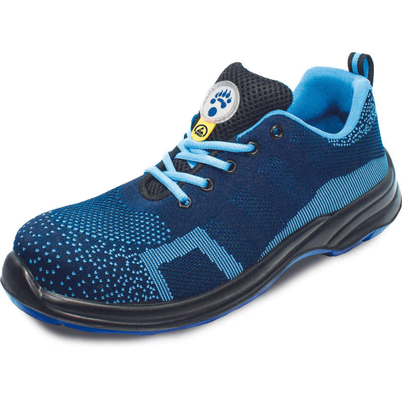 BRINDISI MF S1 ESD polobotka modrá/černá vel.40