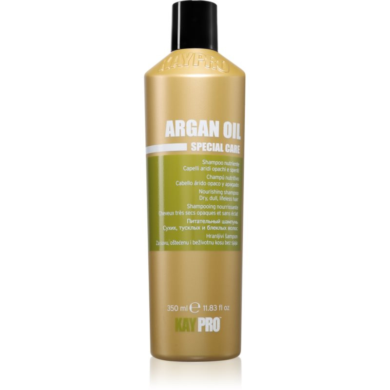 Kaypro Argan Oil Nourishing Shampoo šampon pro suché a matné vlasy s arganovým olejem 350 ml
