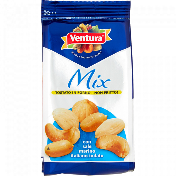 Ventura opečená a solená směs ořechů MIX 125g