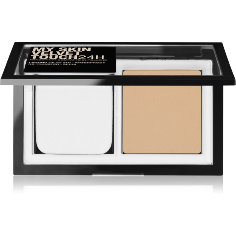 bellaoggi My Skin Velvet Touch 24H kompaktní pudrový make-up SPF 20 odstín 15W Golden Beige 9 g