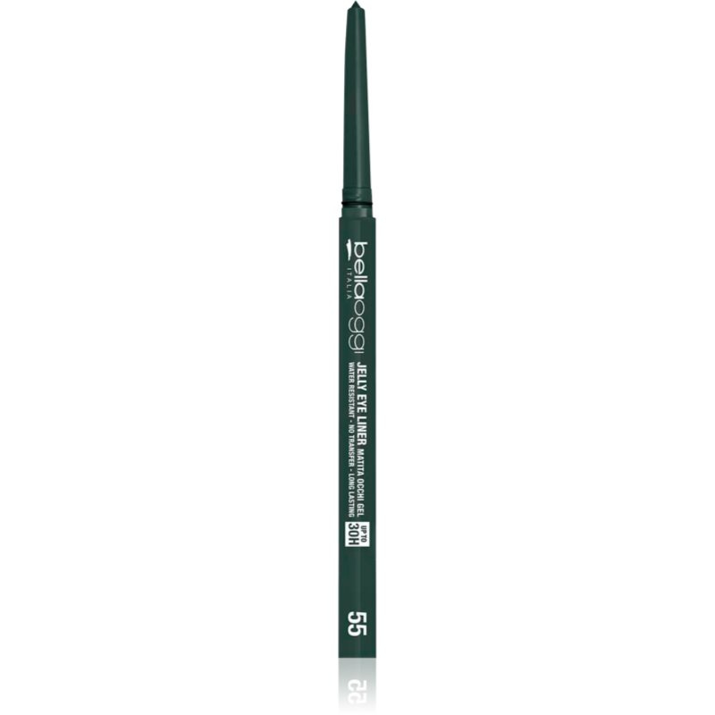 bellaoggi Jelly Eye Liner dlouhotrvající tužka na oči s gelovou texturou odstín Woodland 0.3 g