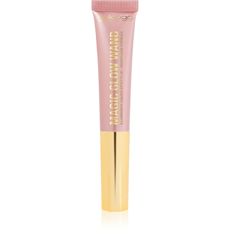 bellaoggi Magic Glow Wand krémový rozjasňovač na obličej a dekolt 002 - ENCHANTING PINK 11 ml
