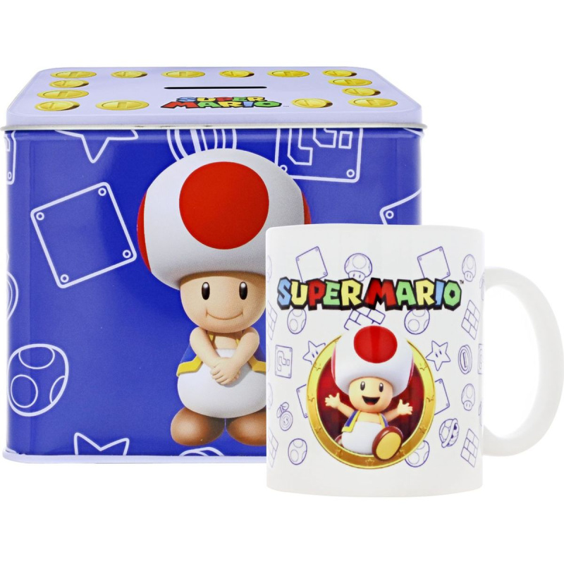 Hrneček a kasička Super Mario Toad