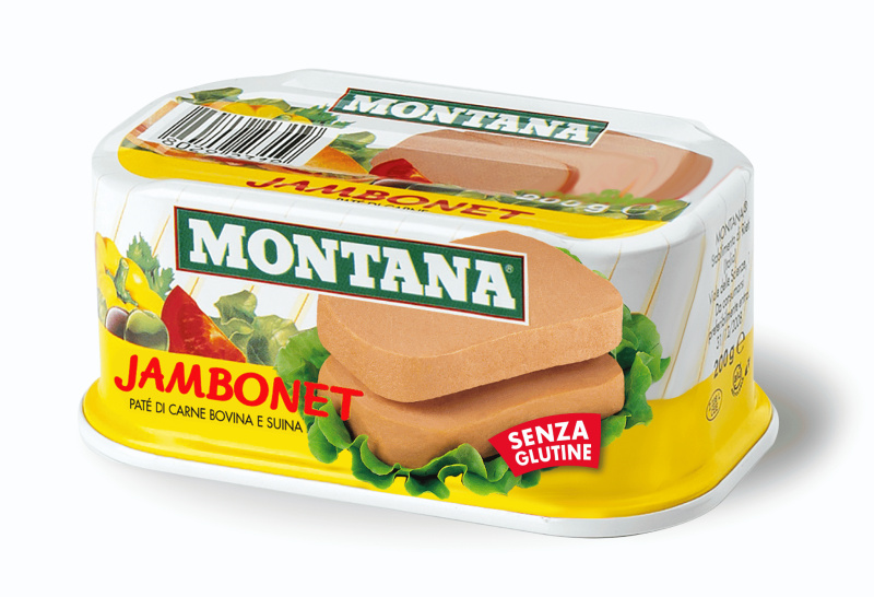 Montana masová pomazánka Jambonet (Pate di Carne Bovina e Suina) 200g