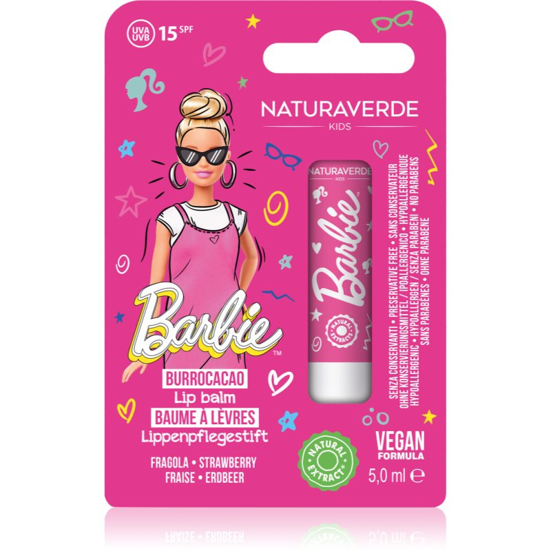 Barbie Barbie Lip Balm balzám na rty pro děti 5 ml