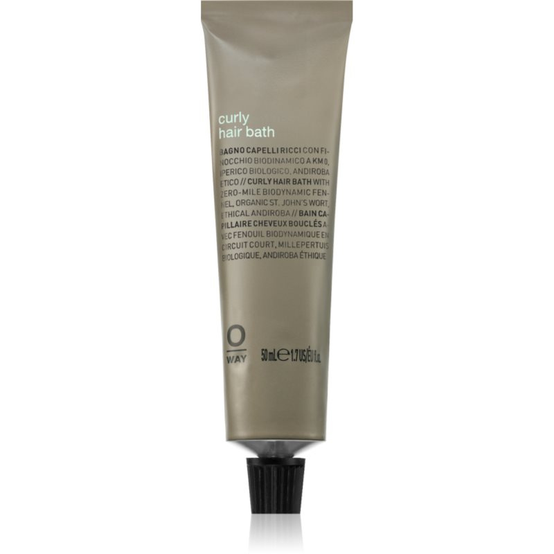 Oway beCurly Hair Bath šampon pro kudrnaté vlasy 50 ml