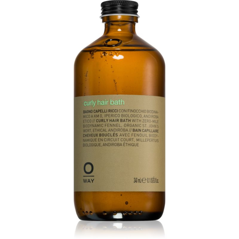 Oway beCurly Hair Bath šampon pro kudrnaté vlasy 240 ml