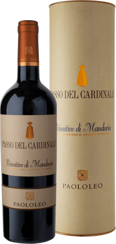 Paololeo Primitivo di Manduria D.O.P. Passo del Cardinale magnum 14% 1,5l