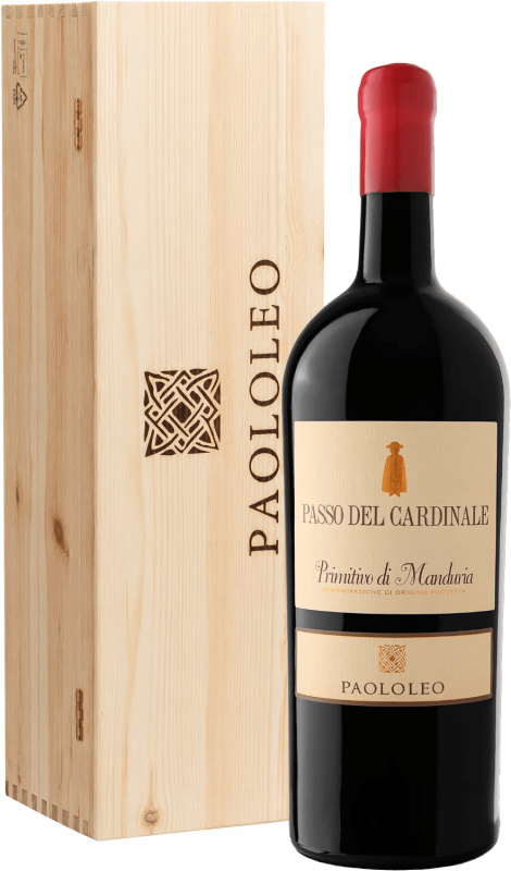 Paololeo Primitivo di Manduria D.O.P. Passo del Cardinale 3l 14%