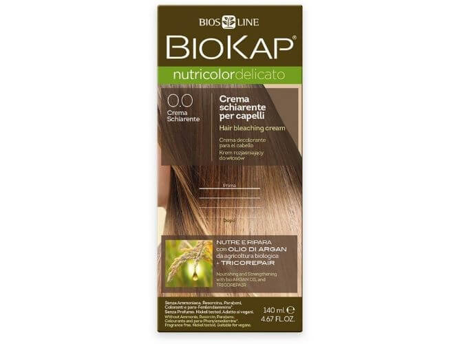 BIOKAP Barva na vlasy 0.0 Zesvětlovač 140 ml