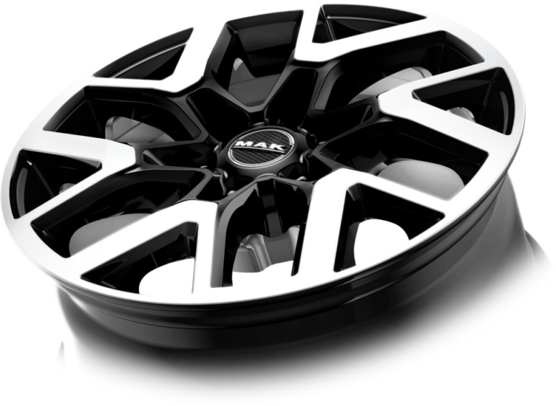 MAK GRAVEL 6.5X16 6X120 ET50/74.5 černá/leštěná