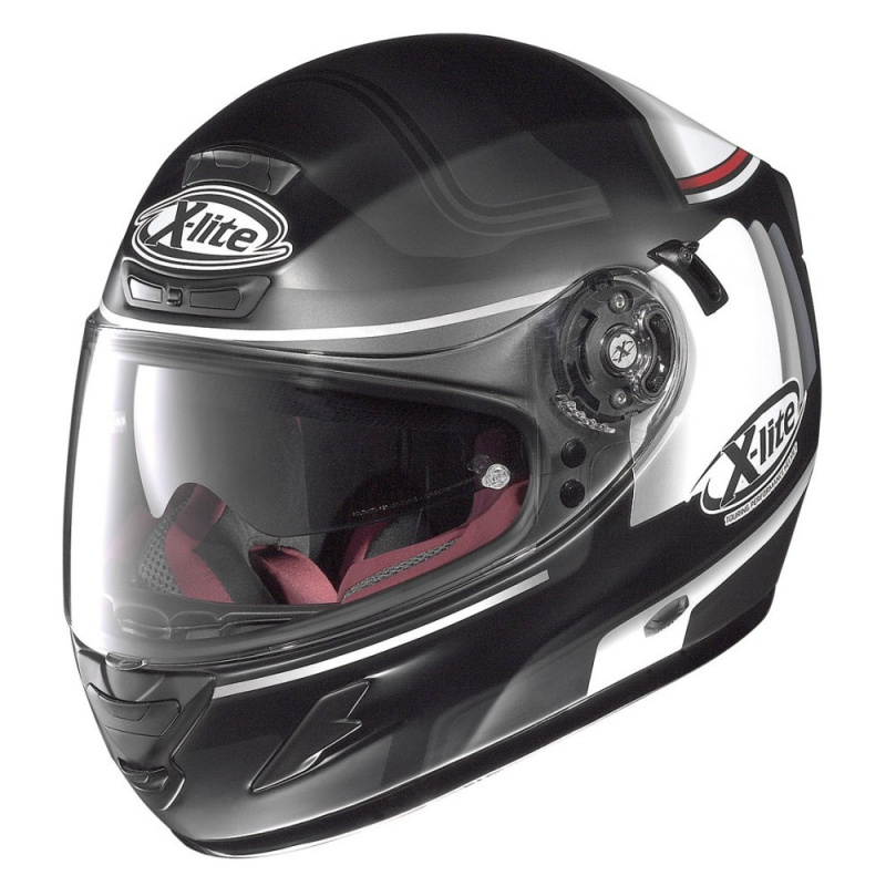 Moto helma X-Lite X-702GT Ofenpass N-Com Scratched Chrome S (55-56)