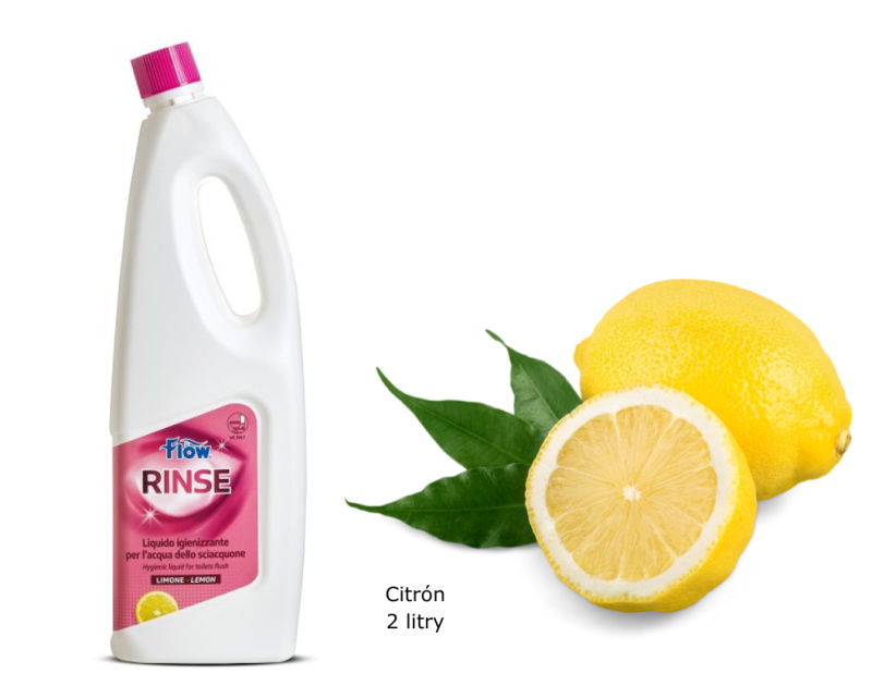 WC chemie Flow Rinse Varianta: Citrón 2l