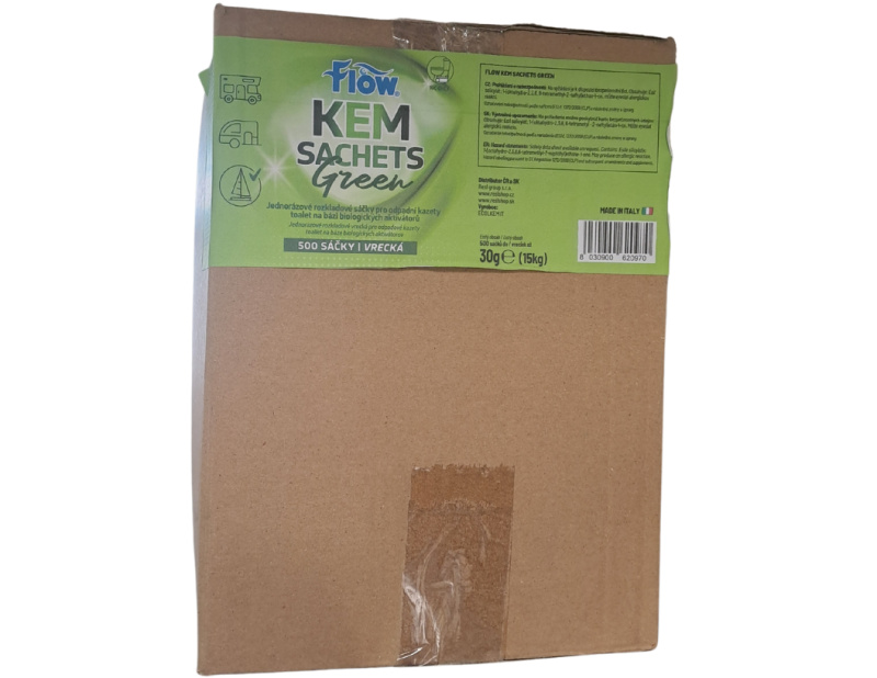 WC sáčky Flow Kem Green Sachets Varianta: 500 ks