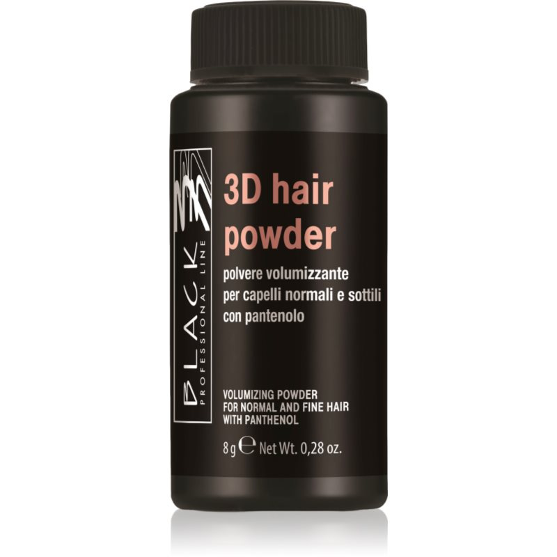 BLACK 3D pudr na objem Hair Powder With Panthenol 8gr