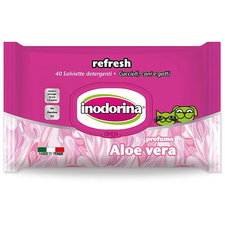 Ubrousky INODORINA Aloe Vera 40 ks