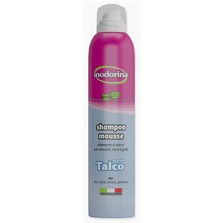 Šampon INODORINA suchá pěna Baby Powder 300 ml