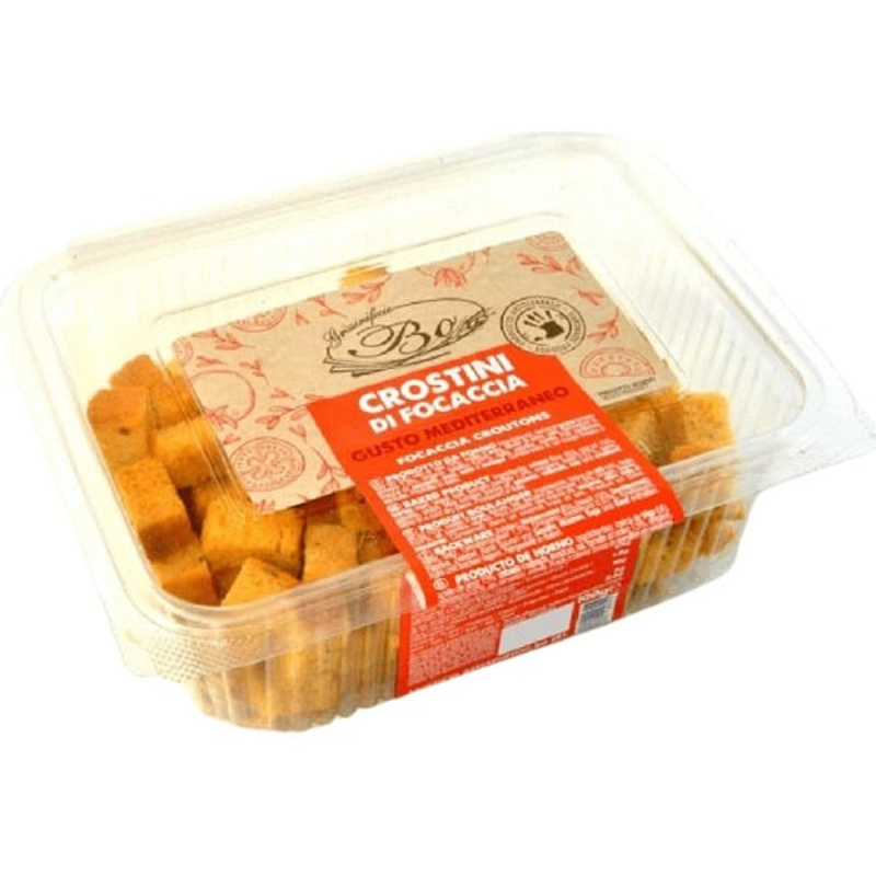 BO Crostini di Focaccia gusto Mediterranea krutony