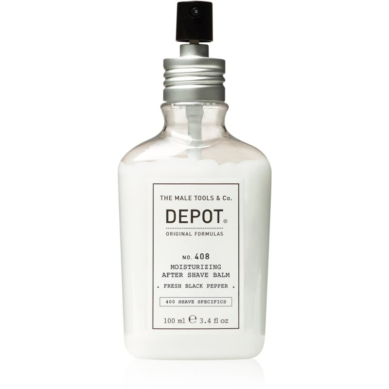Depot 400 SHAVE SPECIFICS NO. 408 MOISTURIZING AFTER SHAVE BALM hydratační balzám po holení Fresh Black Pepper 100 ml