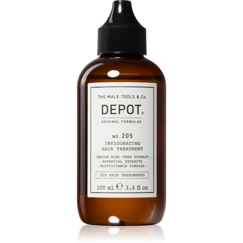 DEPOT 200 HAIR TREATMENTS NO. 205 INVIGORATING HAIR TREATMENT vyživující sérum proti vypadávání vlasů 100 ml