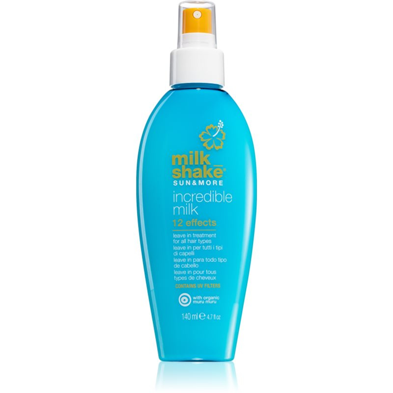milk_shake® Sun & More Incredible Milk mléko pro vlasy namáhané sluncem s UV filtrem 140 ml
