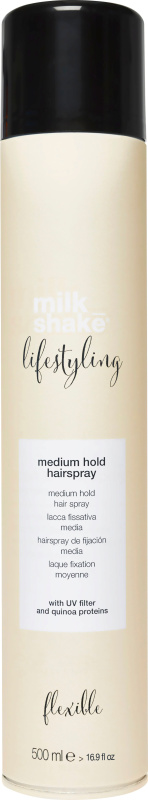 Milk Shake Lifestyling Flexible lak na vlasy se střední fixací 500 ml