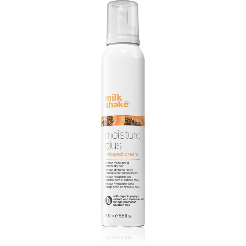 milk_shake® Moisture Plus bezoplachová hydratační péče pro suché vlasy whipped cream 200 ml
