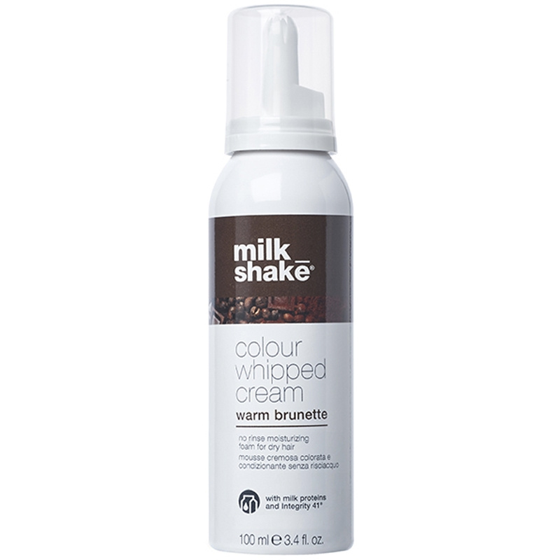 Milk Shake Colour Whipped Cream tónovací pěna pro všechny typy vlasů Warm Brunette 100 ml