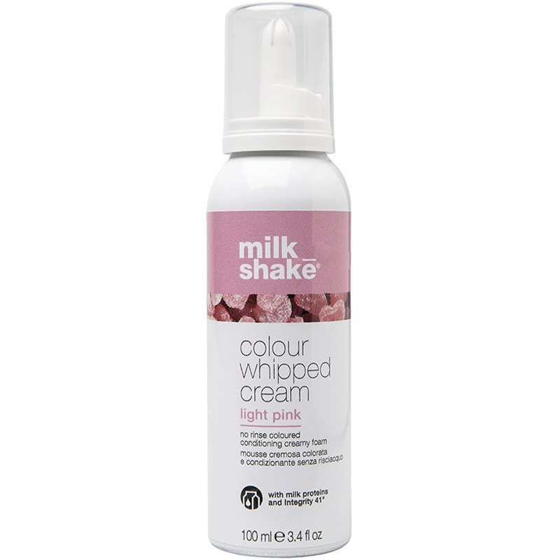 Milk Shake Colour Whipped Cream tónovací pěna pro všechny typy vlasů Light Pink 100 ml