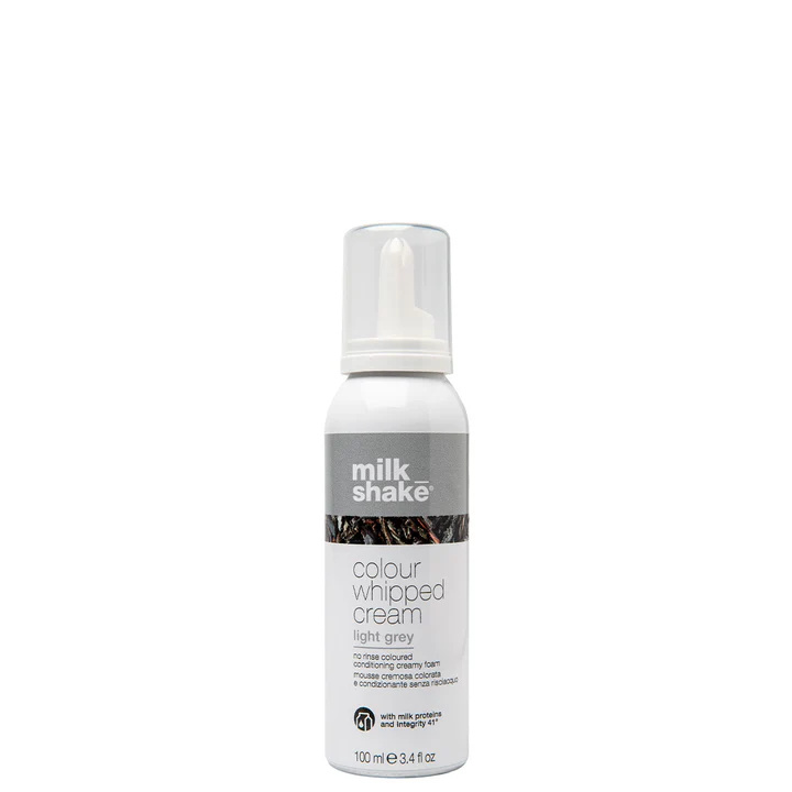Milk Shake Colour Whipped Cream tónovací pěna pro všechny typy vlasů Light gray 100 ml