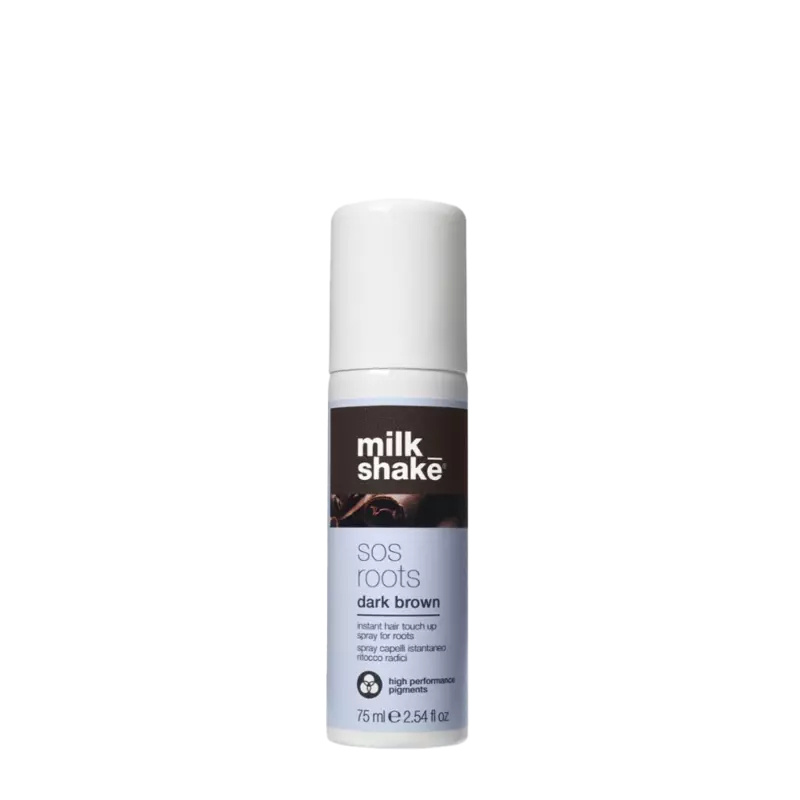 Milk Shake Sos roots sprej pro okamžité zakrytí odrostů Dark brown 75 ml