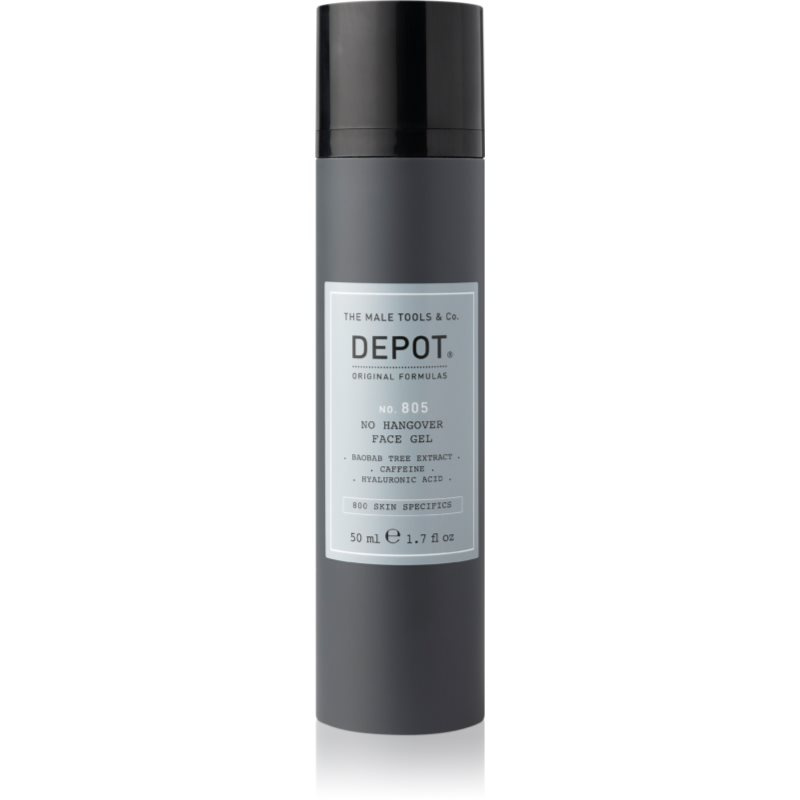 DEPOT 800 SKIN SPECIFICS NO. 805 NO HANGOVER FACE GEL hydratační gel pro všechny typy pleti 50 ml