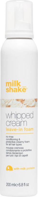 Milk Shake Whipped Cream bezoplachová péče pro všechny typy vlasů 200 ml