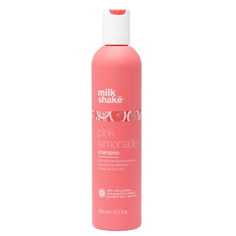 Milk Shake Pink Lemonade tónovací šampon pro blond vlasy odstín Pink 300 ml