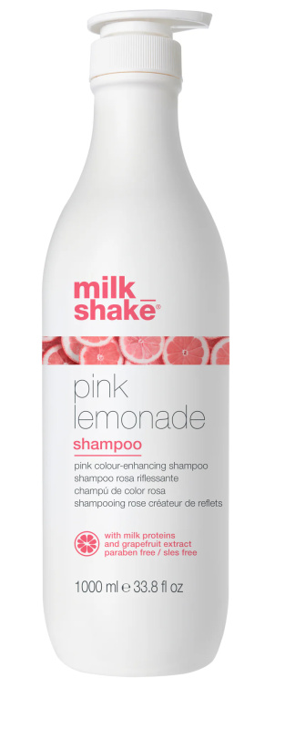 Milk Shake Pink Lemonade tónovací šampon pro blond vlasy odstín Pink 1000 ml