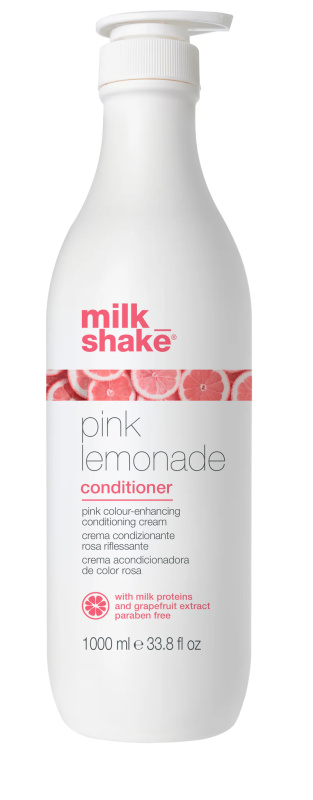 Milk Shake Pink Lemonade tónovací kondicionér pro blond vlasy odstín Pink 1000 ml