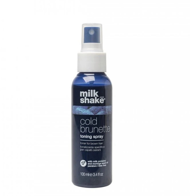 Milk Shake Cold Brunette Toning Spray sprej neutralizující mosazné podtóny 100 ml