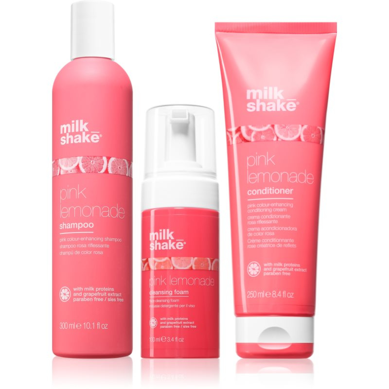 Milk Shake Pink Lemonade Set sada pro blond a melírované vlasy
