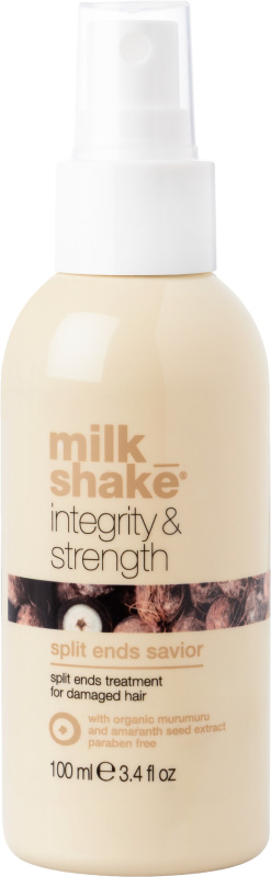 milk_shake® Integrity & Strength Split Ends Saviour bezoplachová péče na roztřepené konečky vlasů 100 ml