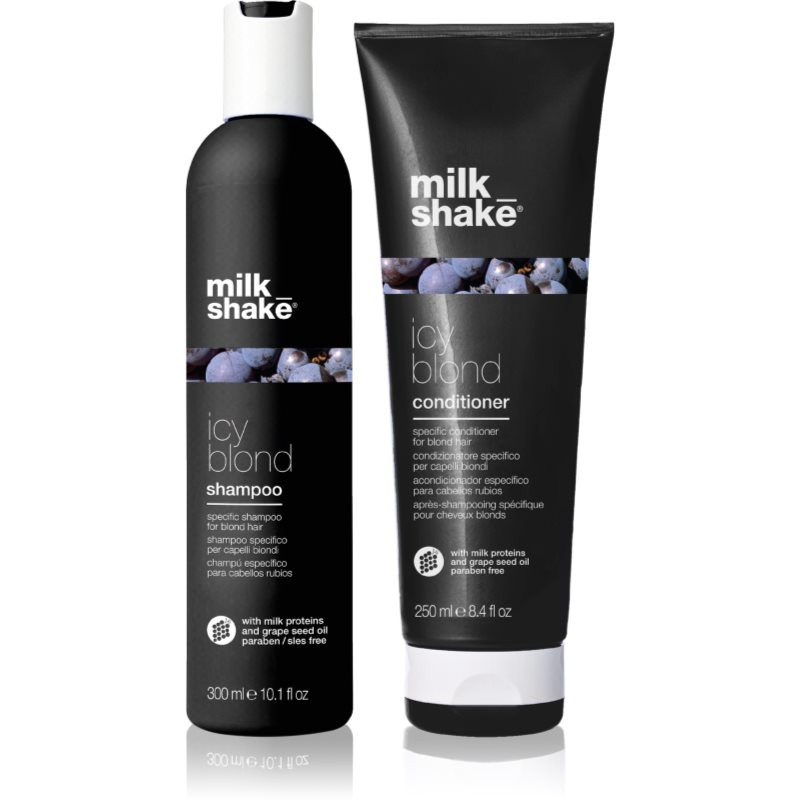 Milk Shake Icy Blond Duo Pack sada pro blond a melírované vlasy
