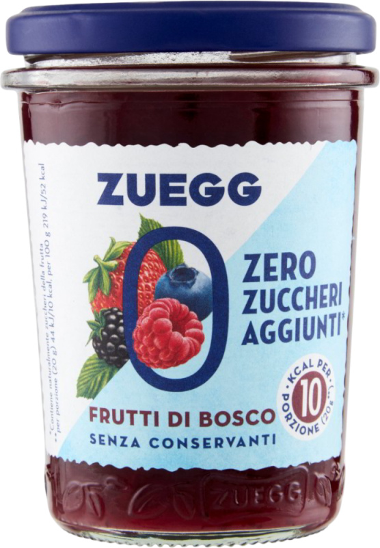 Zuegg Marmeláda Lesní ovoce bez cukru Zuegg 220g