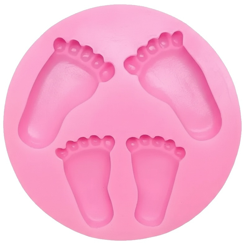 Silikonová forma na odlévání - nohy