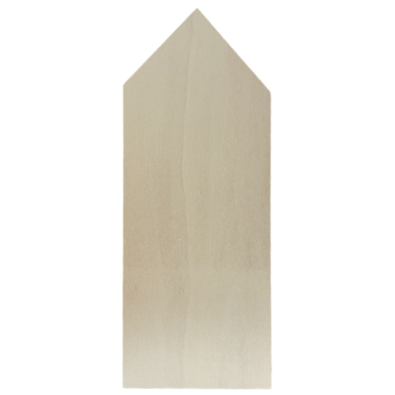 Dřevěný domeček 12×30×1,8cm (1ks)