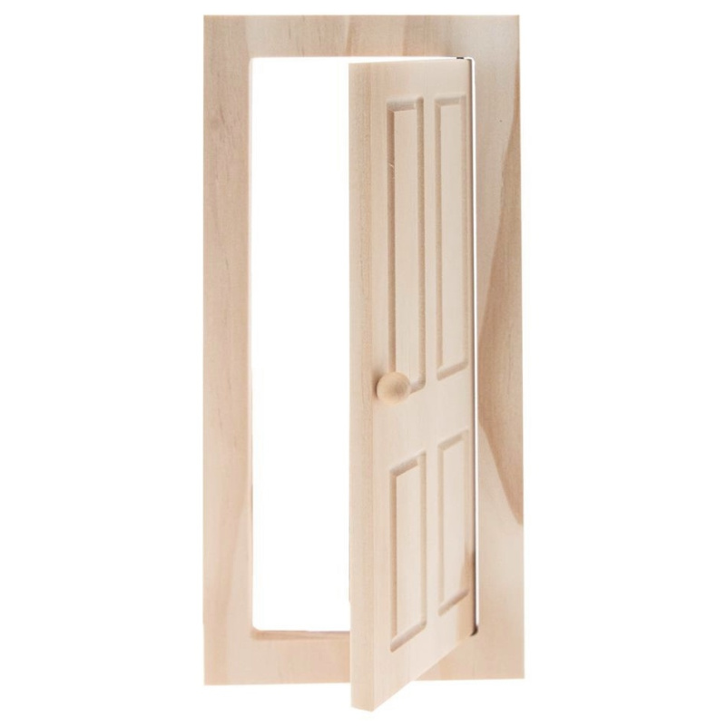 Dřevěné dveře 8×17,8×0,7cm