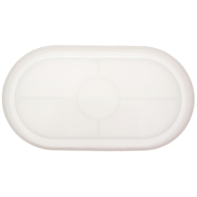 Silikonová forma na odlévání - ovál podnos