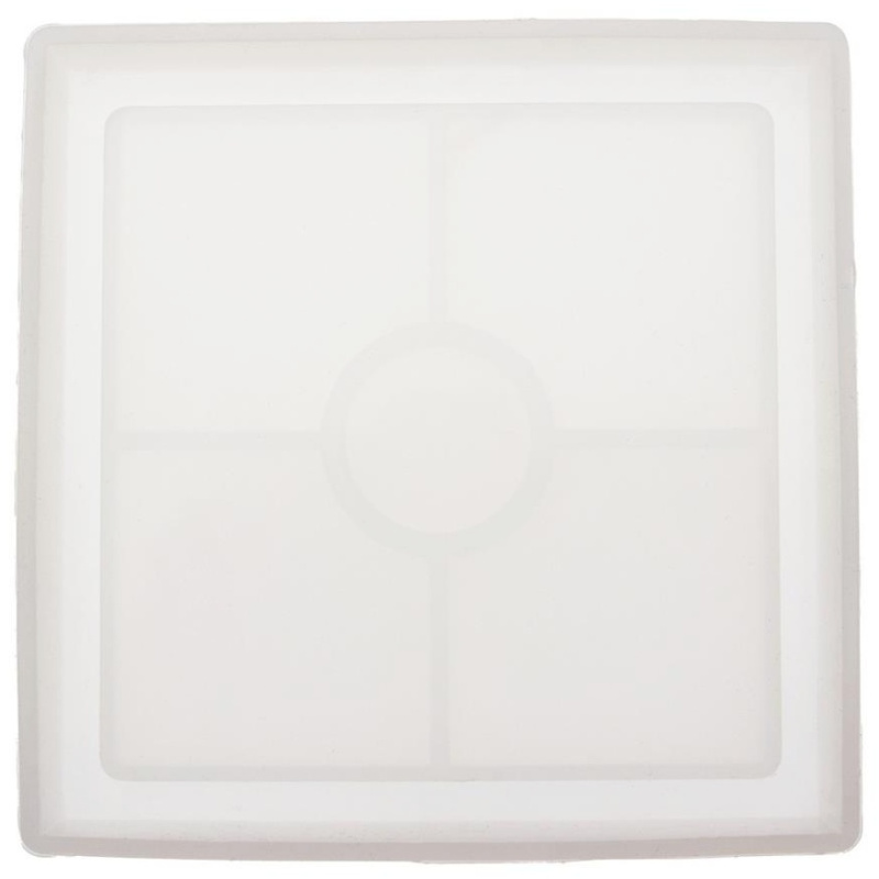 Silikonová forma na odlévání - čtverec podnos