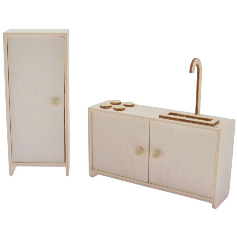 Kuchyně z překližky (2ks)