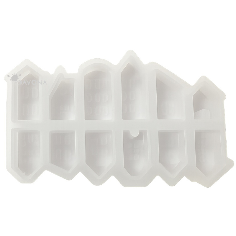 Silikonová forma na odlévání - domečky